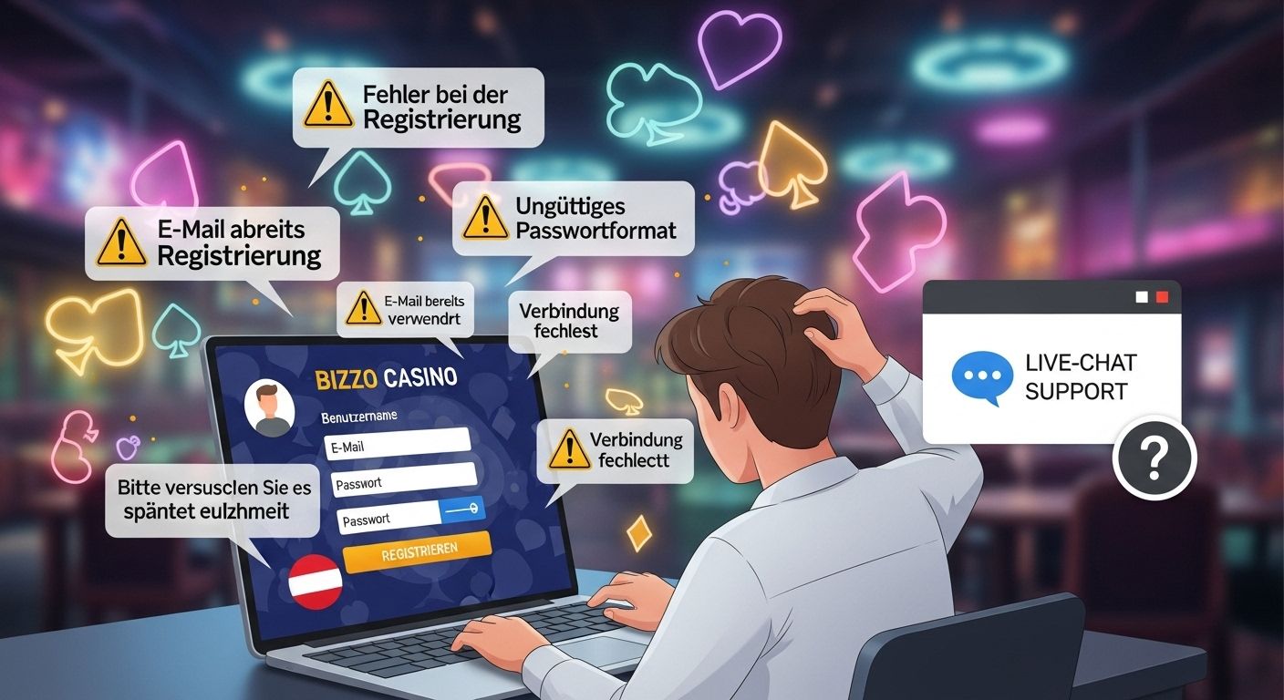Beheben von Registrierungsproblemen casino registration